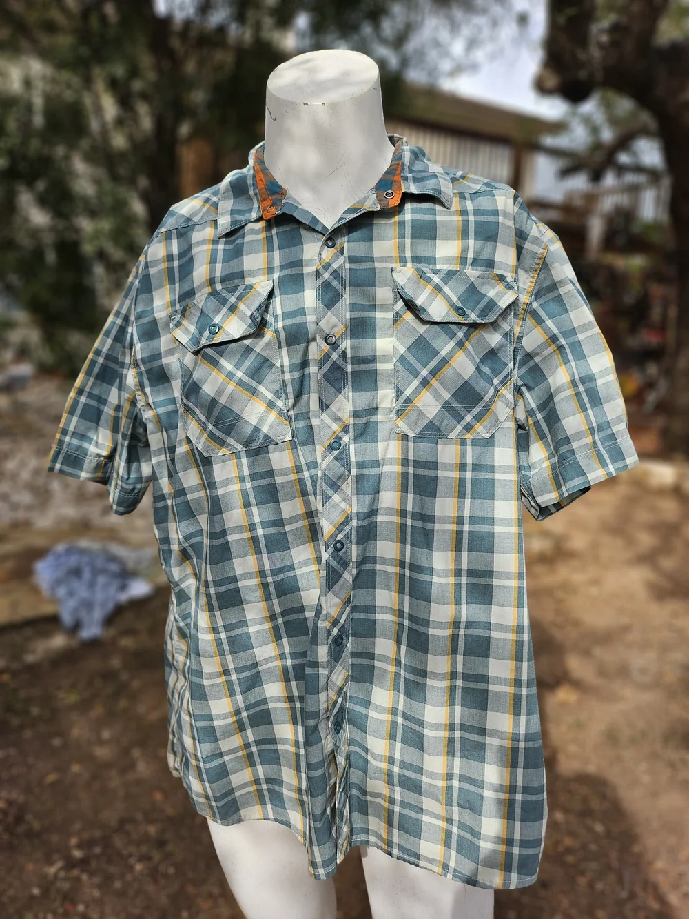 8 X The North Face & Others Men’s Casual Button-Down Shirt Lot Mix XL & XXL